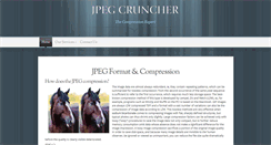Desktop Screenshot of jpegcruncher.com